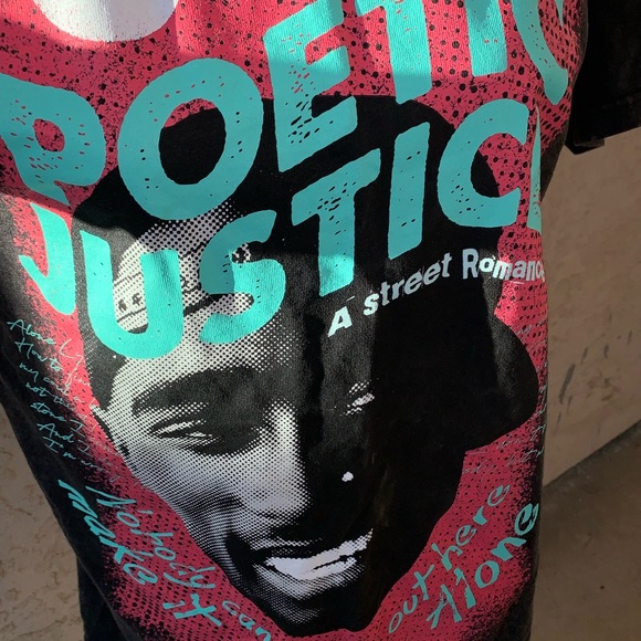 Ladies Poetic Justice t shirt medium - Picture 2 of 6